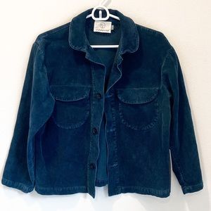 Older Brother Corduroy Chore Coat Indigo Size XS